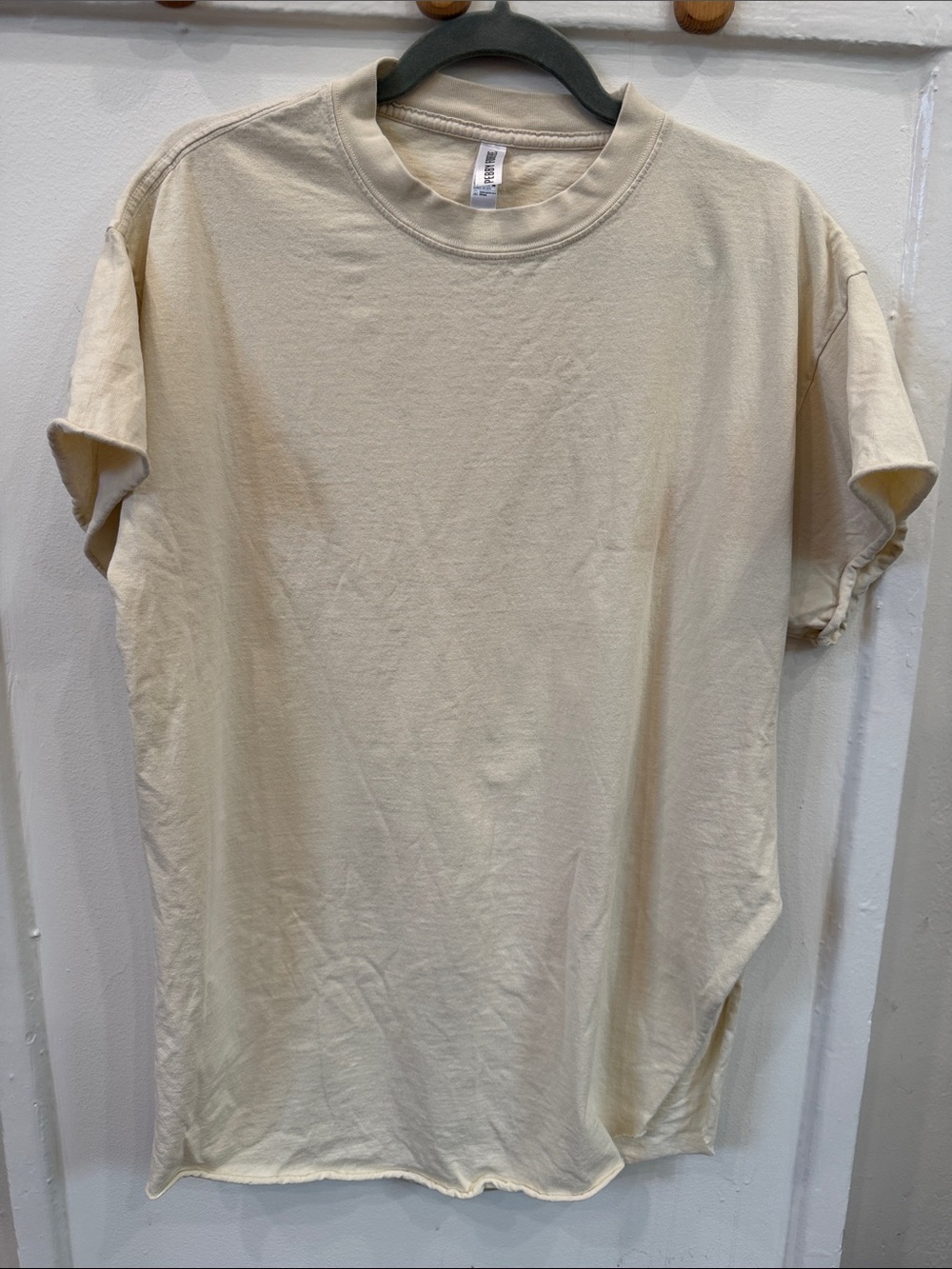 Women’s Oversized Knit Tunic in Cream